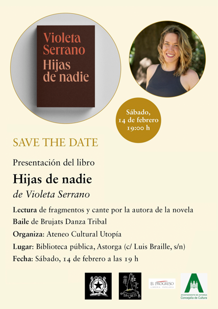 Presentación de "HIJAS DE NADIE" de Violeta Serrano